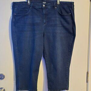 Denim Crops size 24.NYDJ